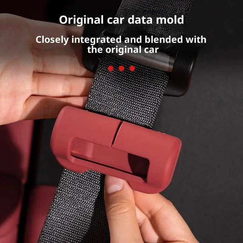 1/2Pcs Car Seatbelt Buckle Covers, Silicone Anti-scratch Guard, Auto Interior Accessories Oasis Select