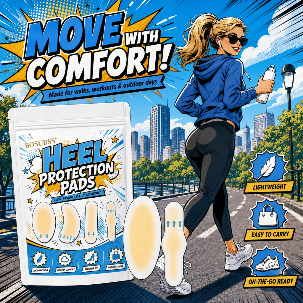 Soft Heel Protection Pads — Stop the Rub, Walk in All-Day Comfort 4/8pcs. Oasis Select