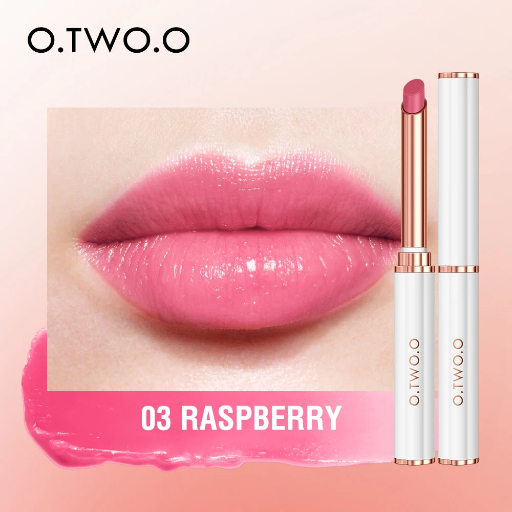 O.TWO.O Color-Changing Lip Balm – Beeswax Moisturizing Lipstick