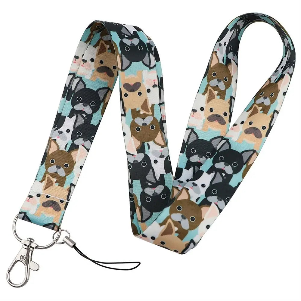School Supply Cute Card Holder Hang Rope Keyrings Key Holder Animals Lanyards Neck Strap Lanyards Badge Holder ID Card Holder Oasis Select 09