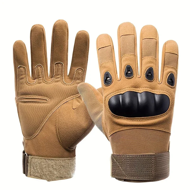 Tactical Military Gloves, Color Bullet Air Gun Shooting, Soldier Combat Anti Slip Bicycle All Finger Gloves, MEN'S Clothing GLOV Oasis Select
