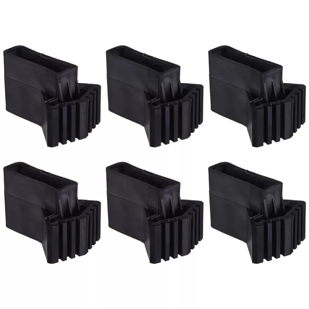 Non-Slip Rubber Ladder Feet Pads & Furniture Protectors 4/6 Pcs Ladder Foot Pads Oasis Select