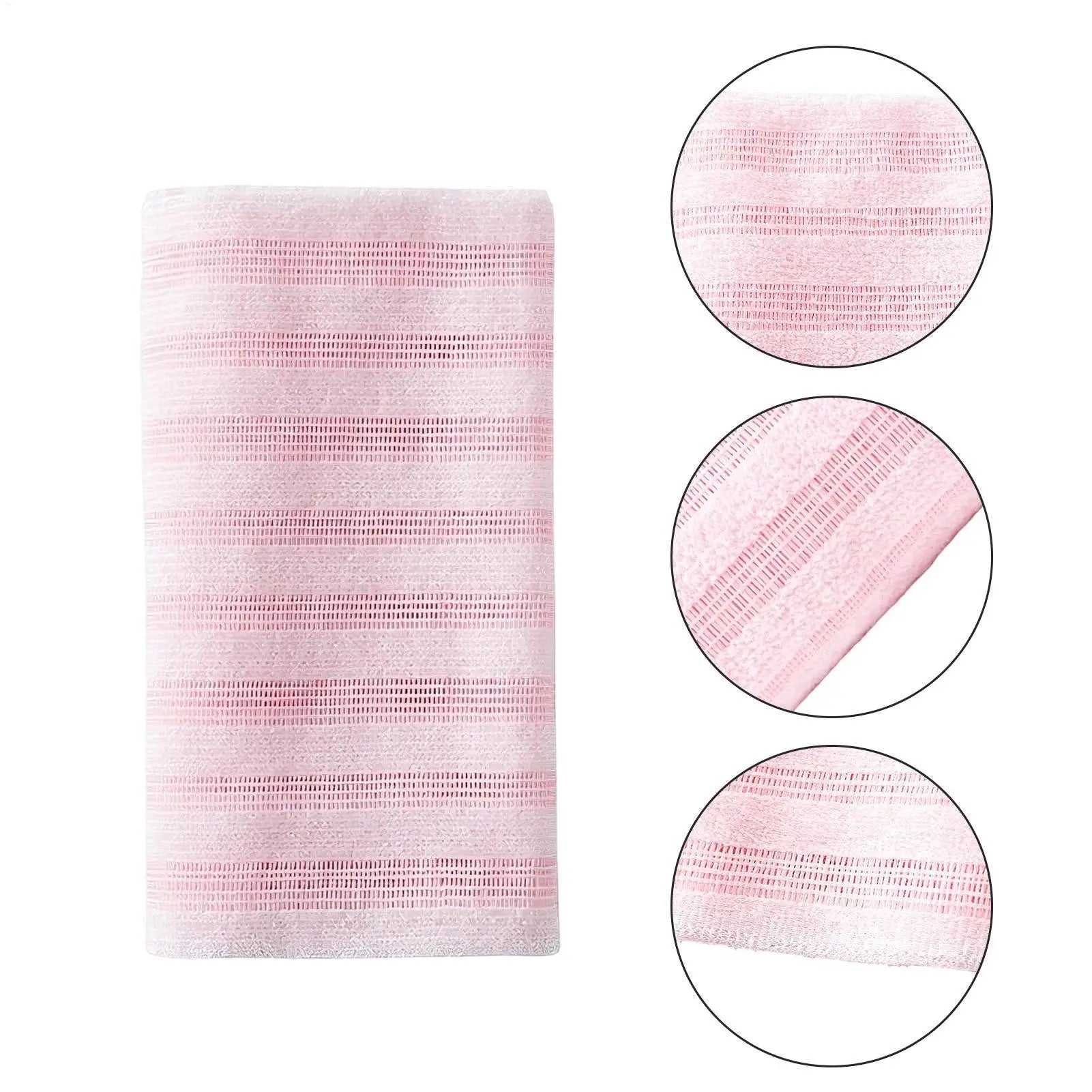 Exfoliating Bath Brush cloth 1PC Shower Scrubber for Back & Body Multi-Function Soft Shower Sponge Bathroom Accessories Oasis Select