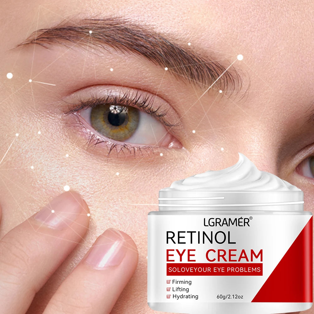Retinol Eye Cream Lightening Dark Circles Firming Skin Instant Eye Repair Serum Stick for women Women Eyes Care 60g Oasis Select