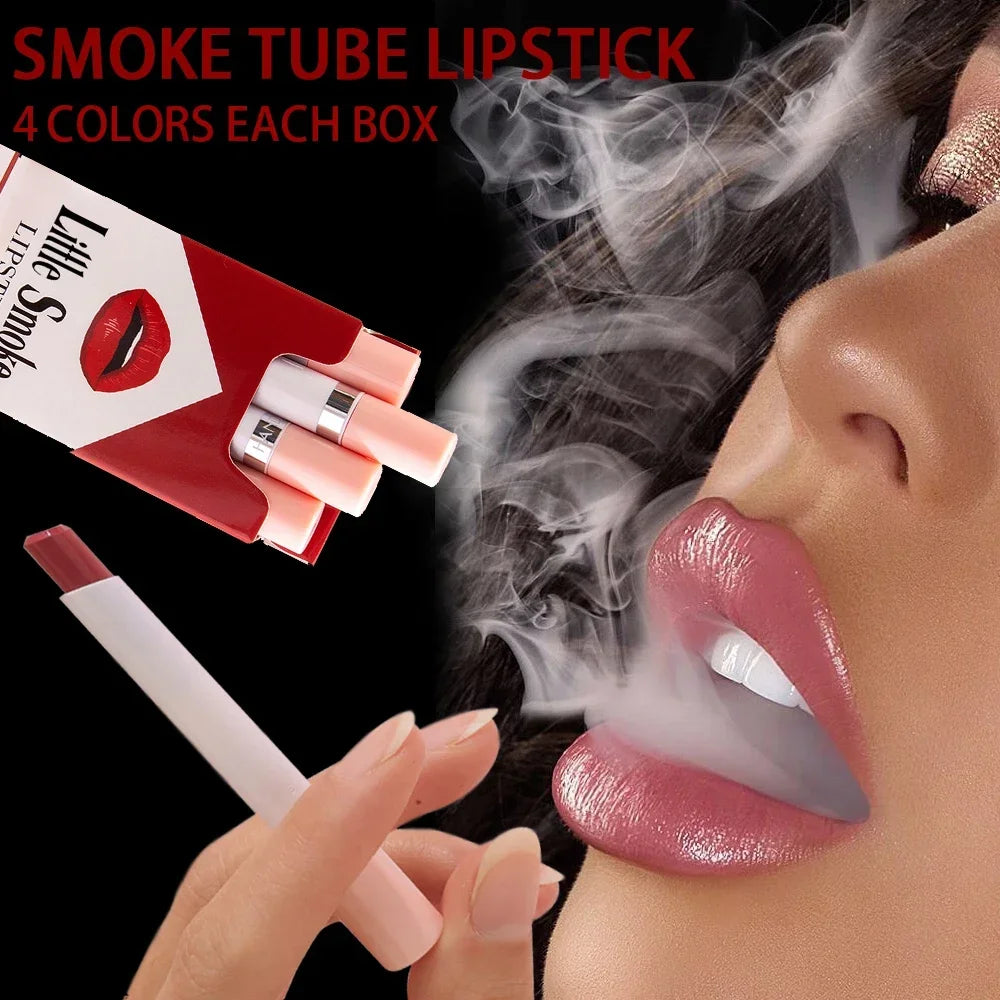 4pcs/set Lasting Stick Waterproof Lip Set - Long-lasting Matte Lipstick with Clear Finish - Perfect Valentine's Day Gift for Her Oasis Select