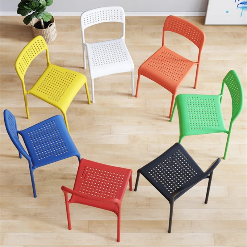 Household Plastic Chair Modern Simple Dining Chair Adult Training Conference Chair Backrest Office Chair Student Desk Chair Oasis Select