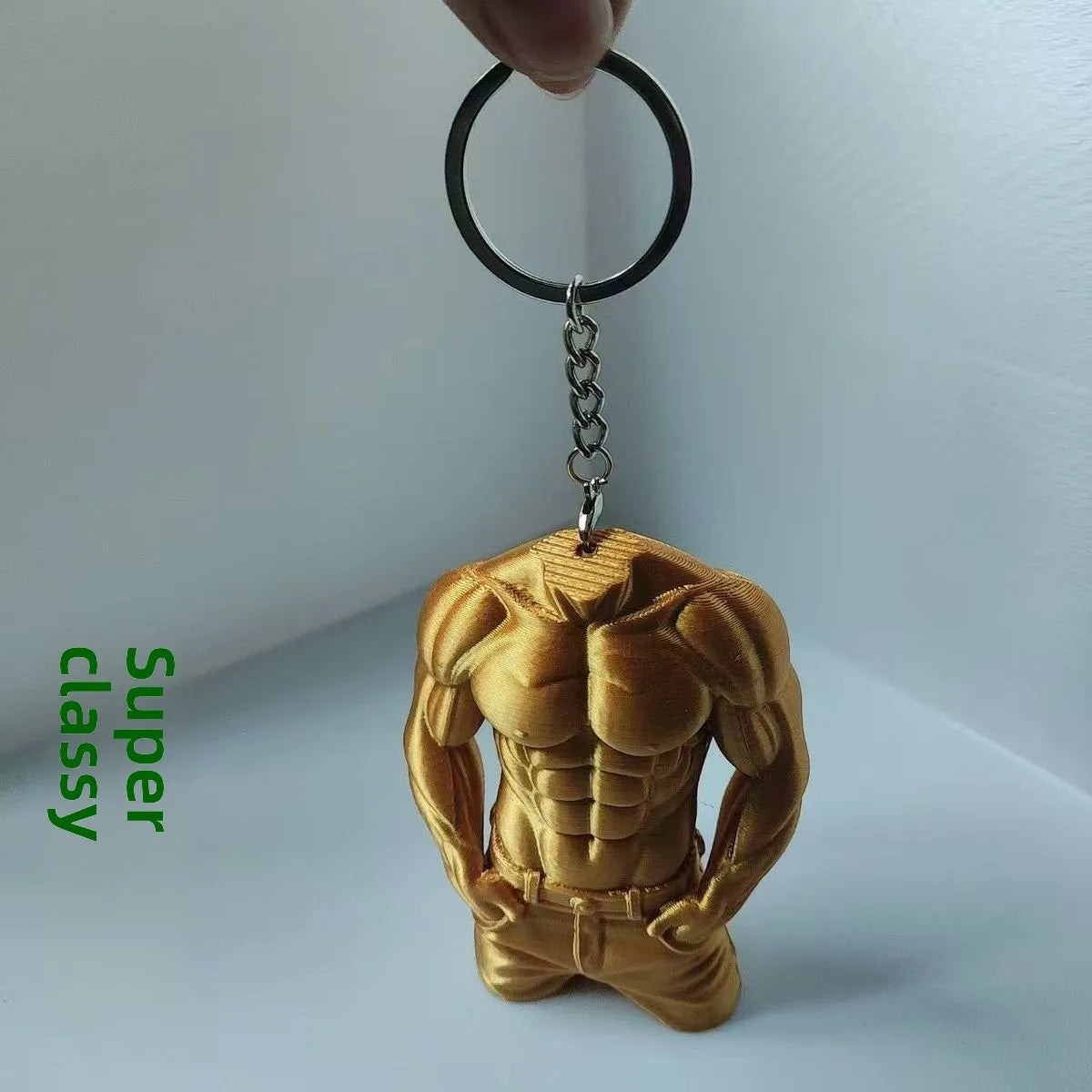 Cool Fitness Muscular Male Ornament 3DPrinted Home Desktop Ornament Diy Pendant Car Home Office Decor Gift Cute Trendy Accessors Oasis Select