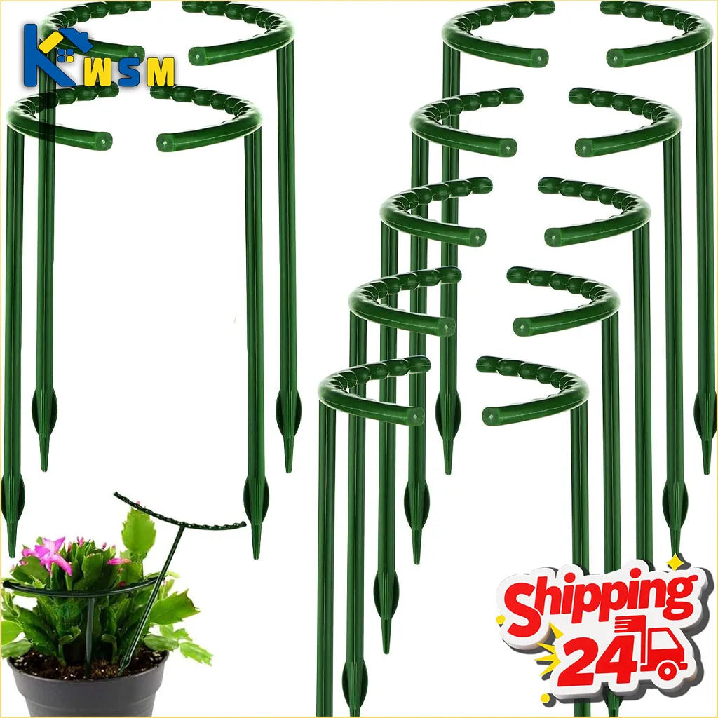 1-40PCS Modular Plant Support Stakes for Christmas Cactus Succulent Flower Pot Protective Caging Frame Garden Accessory Oasis Select