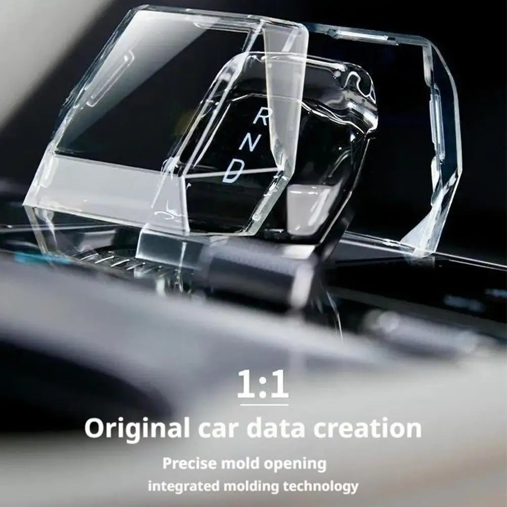 For BYD Song Plus/Seal U DM-i/EV 2023-2025 crystal lever central control gear protective case interior styling accessories Oasis Select