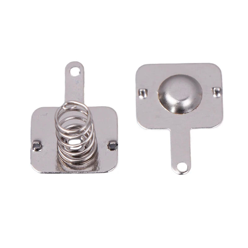20/40/100PCS 18650 Battery Sheet Spring Contact Sheet Battery Box Positive And Negative Single Bipolar DIY Accessories Oasis Select