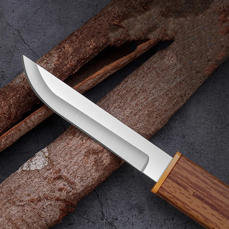 Dragon And Phoenix Double Knife Stainless Steel Mandarin Duck Knife Portable Portable High Hardness Multifunctional Fruit Knife Oasis Select