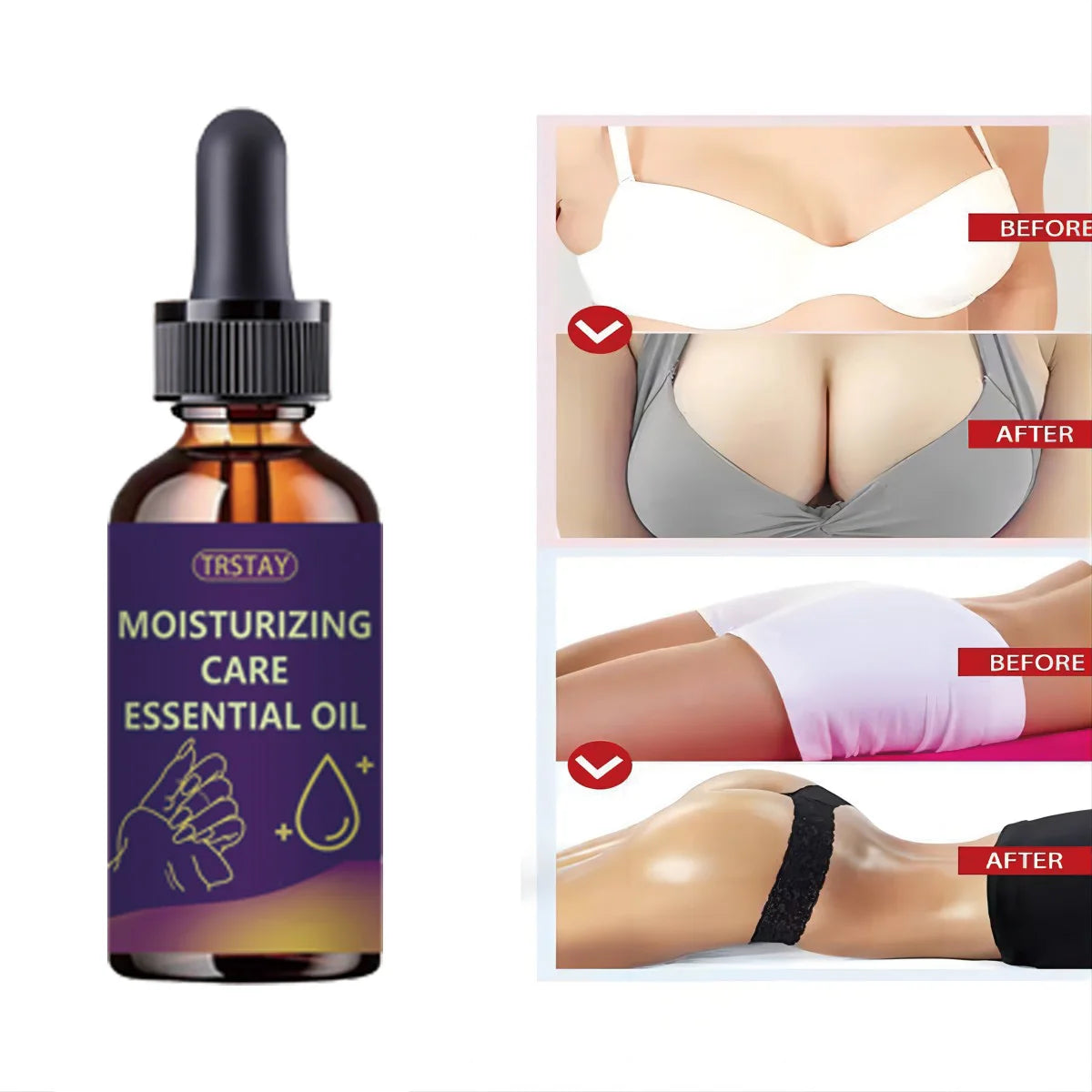 TRSTAY Bust Firming & Nourishing Body Oil | 5ml–50ml