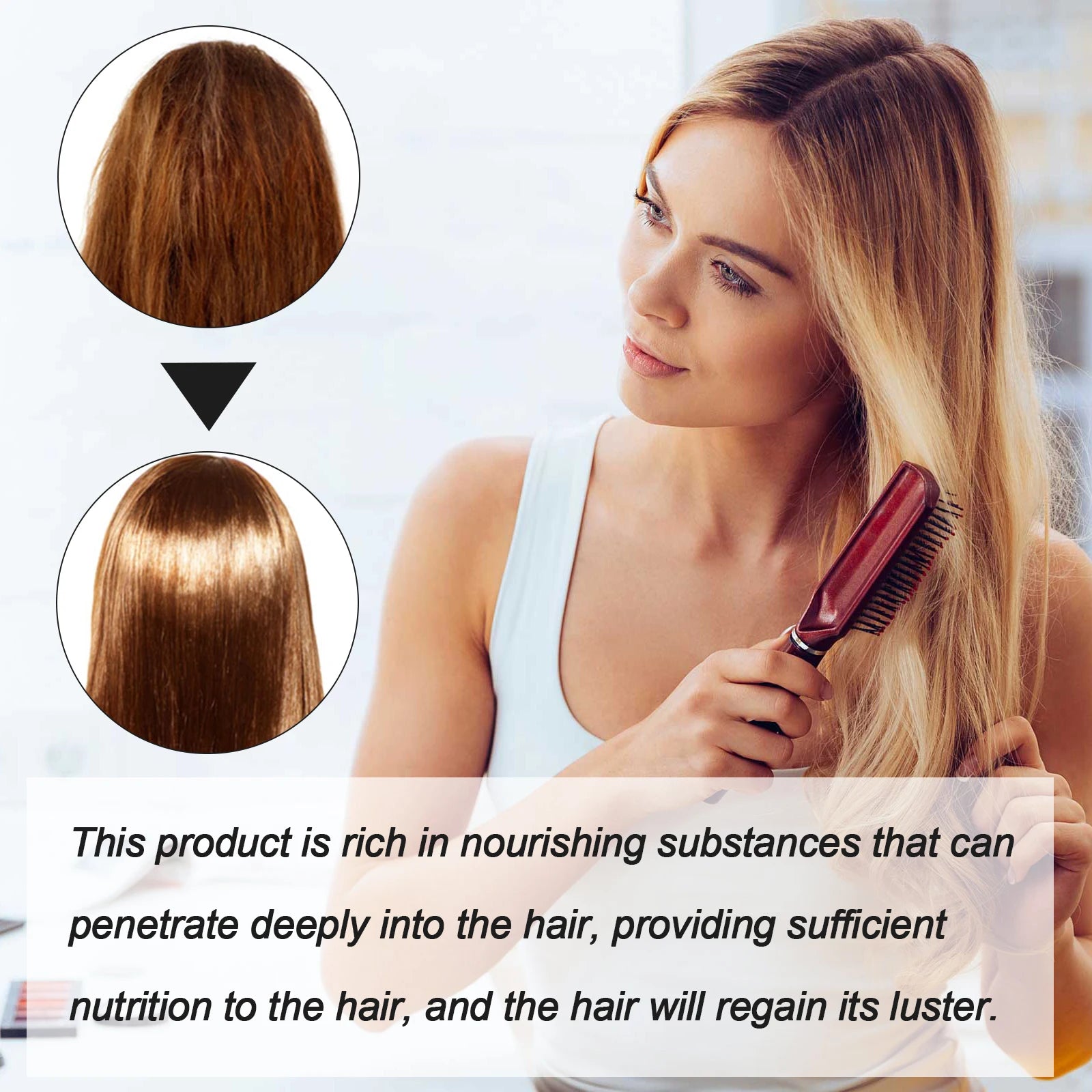 Eelhoe Protein Straightening Cream & Mousse – Frizz Repair