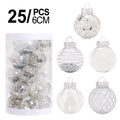 Pendant Christmas Ball Outdoor Indoor Living Room Festive Atmosphere For Holiday Wedding Ornaments Tree High Quality Oasis Select Silver China Mainland