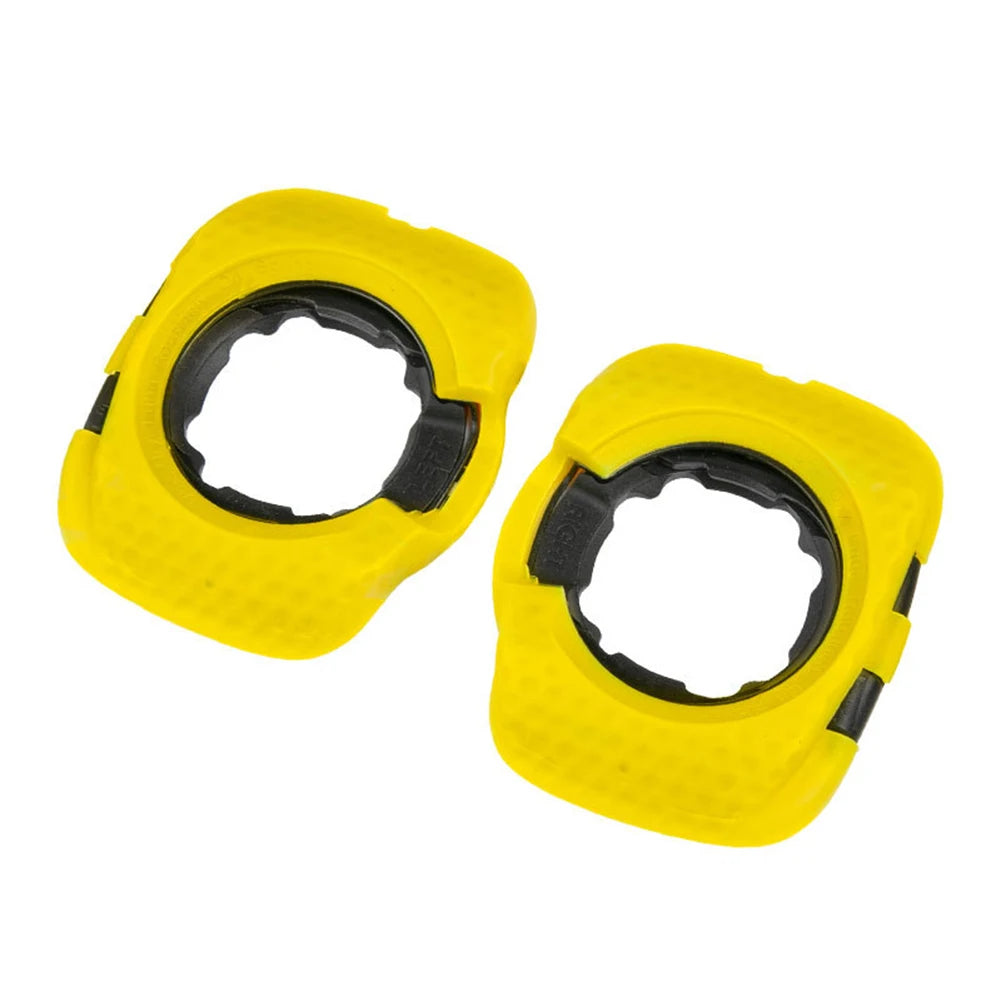 Pedal Protection Cover 1Pair 80x65x10mm Black/Yellow Second Generation Lollipop 2022 New Bicicleta High Quality Oasis Select