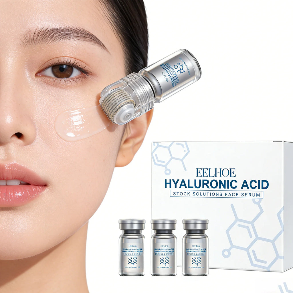 Niacinamide Microneedle serum Facial serum Kit 0.25mm Moisturizing Skin nourishing Winter skincare Face Roller Day cream 30ml Oasis Select