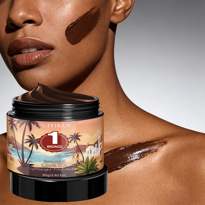 YUITIKUE Self Tanning Cream – Bronze Glow, No Sun, 80g
