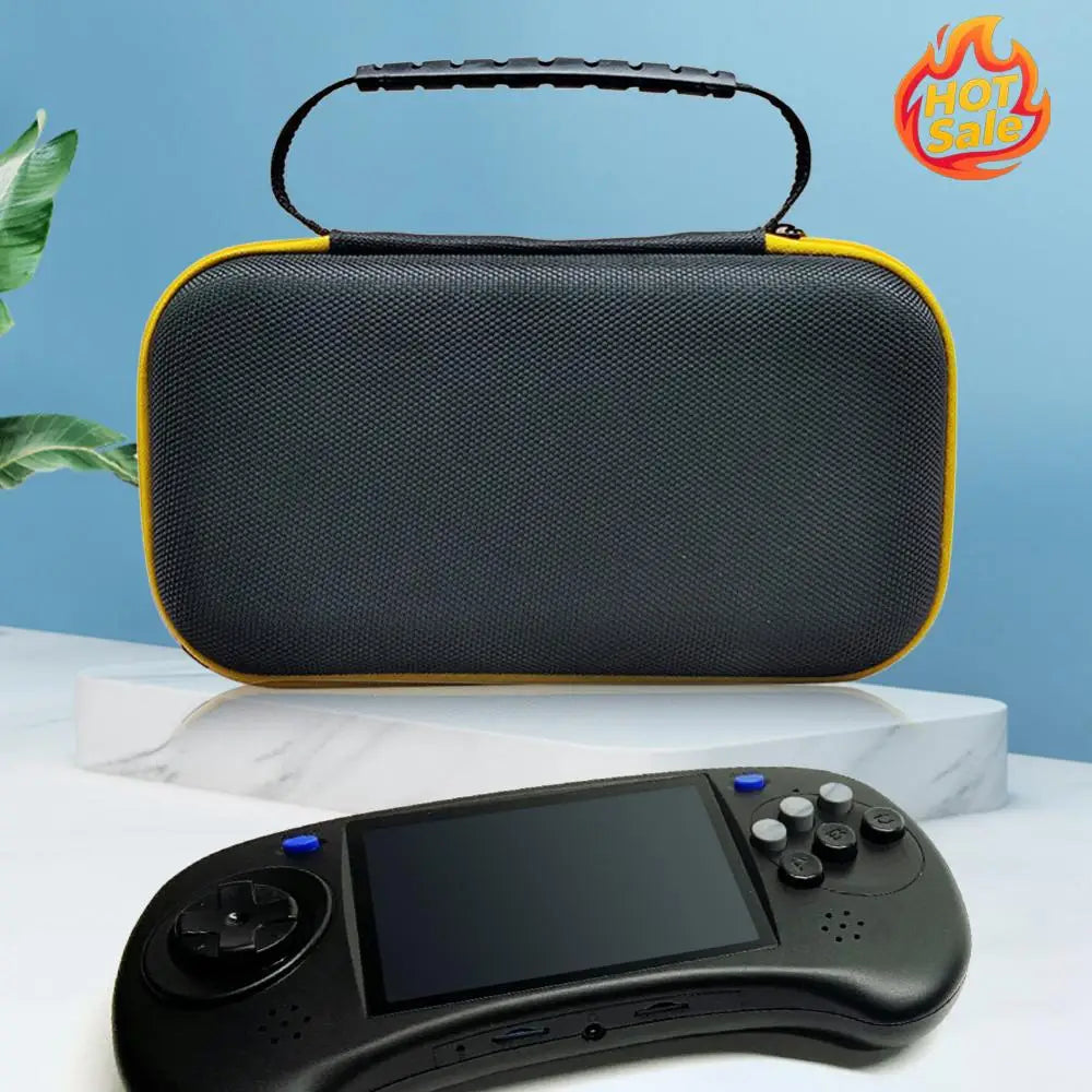 Hard Carrying Case Shockproof Portable Case Bag EVA Anti Scratch with Mesh Pocket Anti-Drop for ANBERNIC RG ARC-D RG ARC-S Oasis Select