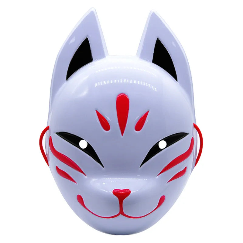 Fox Face Mask – Cosplay Animal Masquerade Halloween Costume