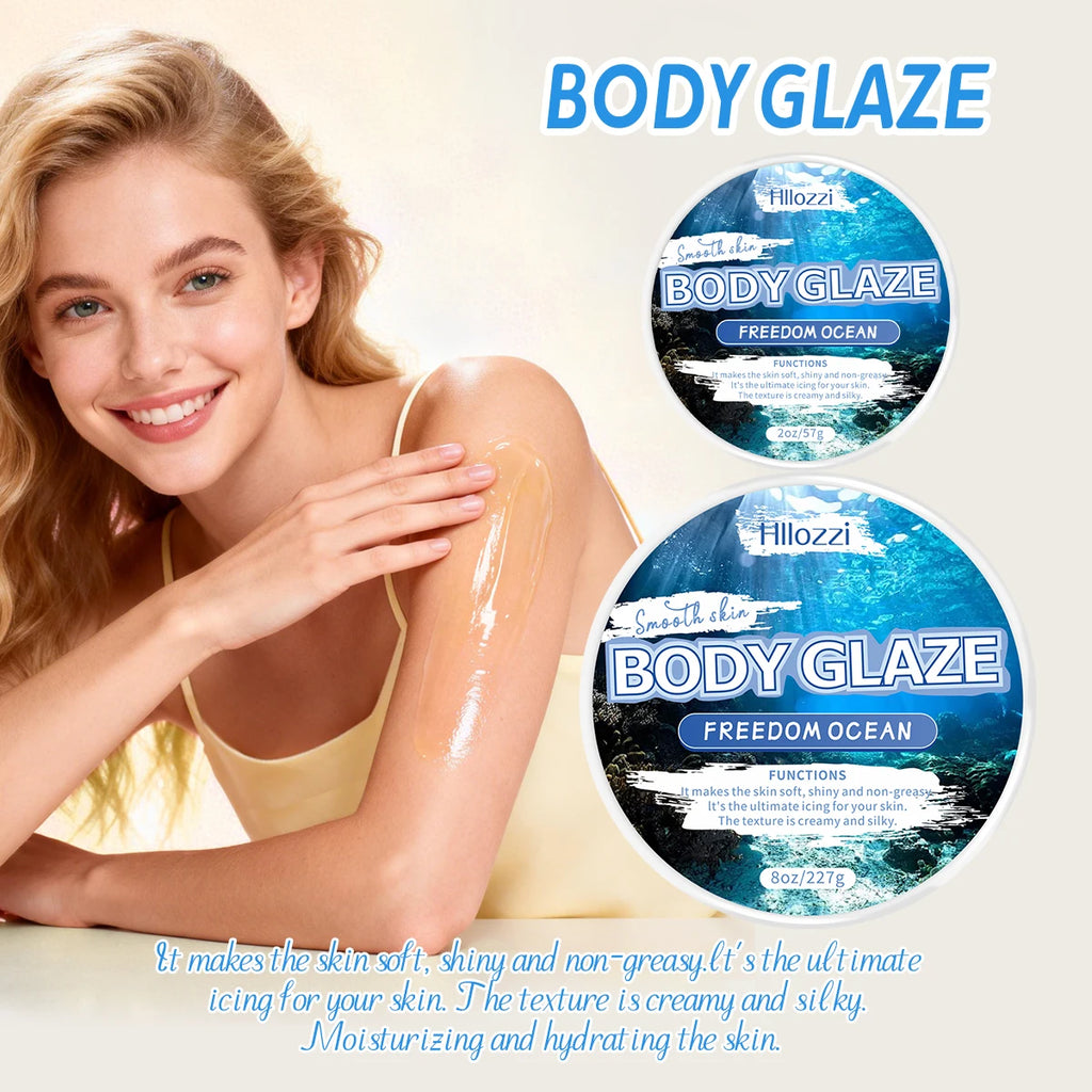 Body glaze moisturizes, protects, and repairs the skin Create a more even-looking skin tone Brighten and smooth Oasis Select