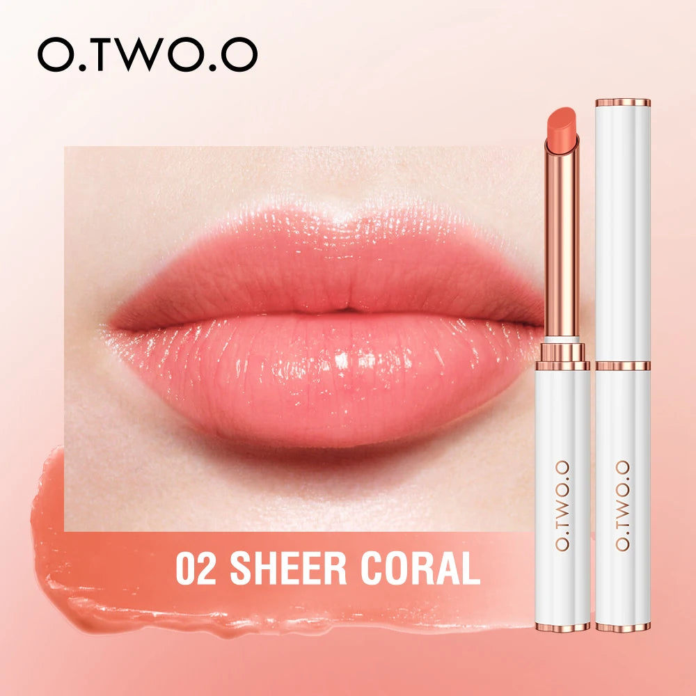 O.TWO.O Color-Changing Lip Balm – Beeswax Moisturizing Lipstick