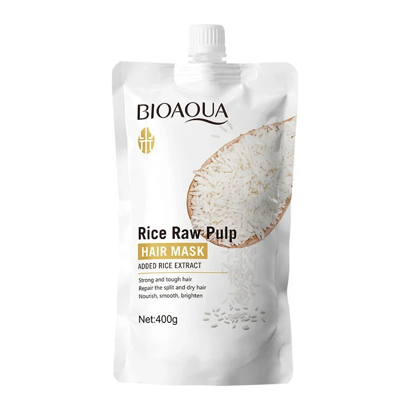 SADOER Rice Keratin Hair Mask – Smooth, Frizz-Free & Shiny