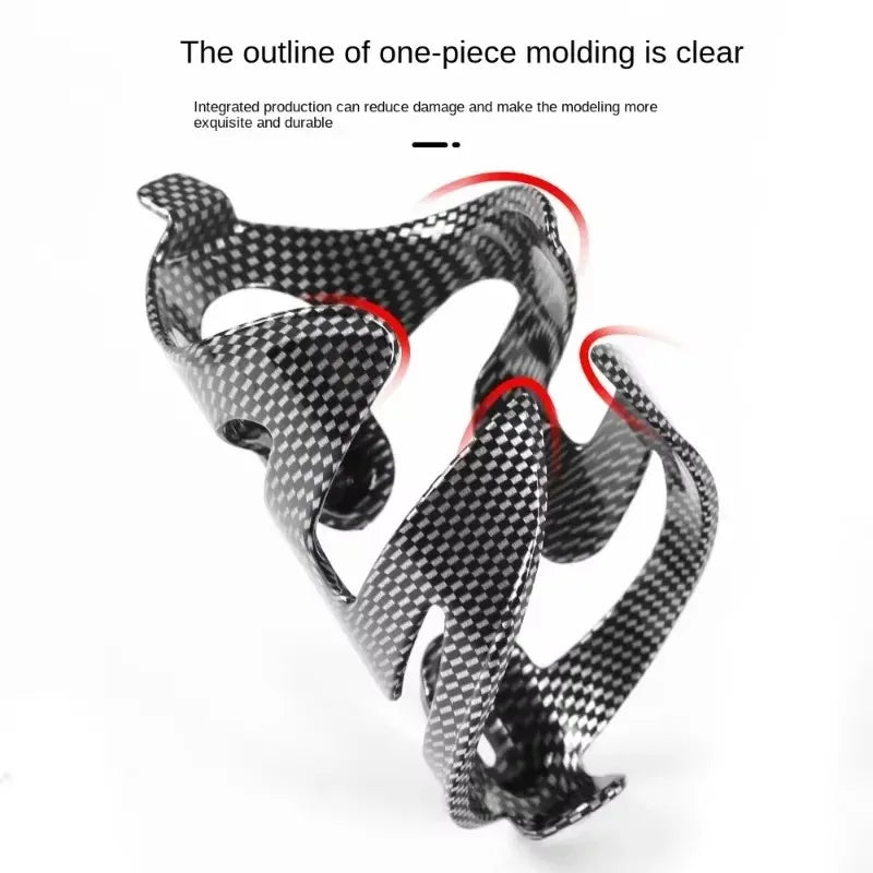 Full Carbon Matte Bike Water Bottle Holder Ultra-light Stable Cycling Bottle Cage Fit for Road Bicycle Outdoor Riding Oasis Select