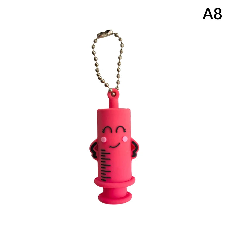 Syringe-Shaped Ampoule Bottle Opener Keychain for Nurses And Doctors Medication Vial Breaker Tool Oasis Select A8