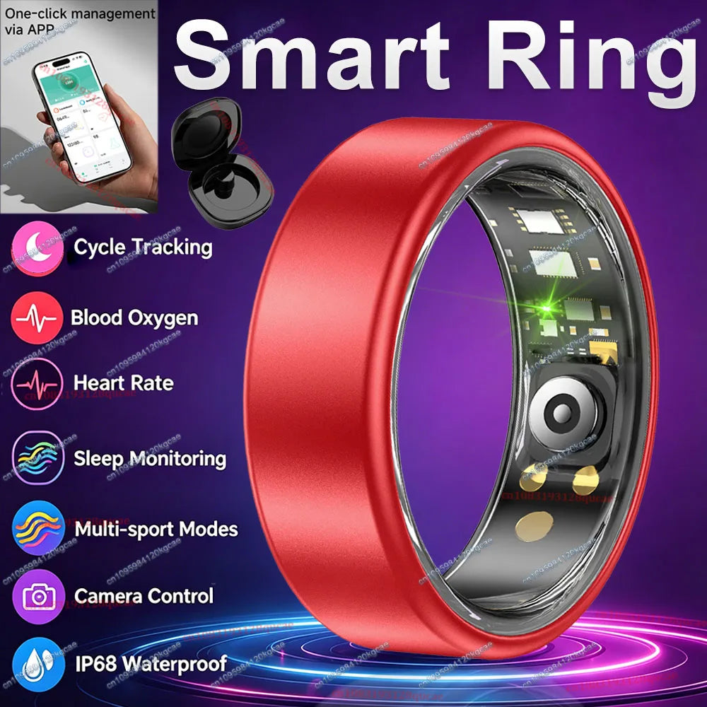 R10 Smart Ring – Heart Rate, Sleep & SpO2 Monitor, 5ATM