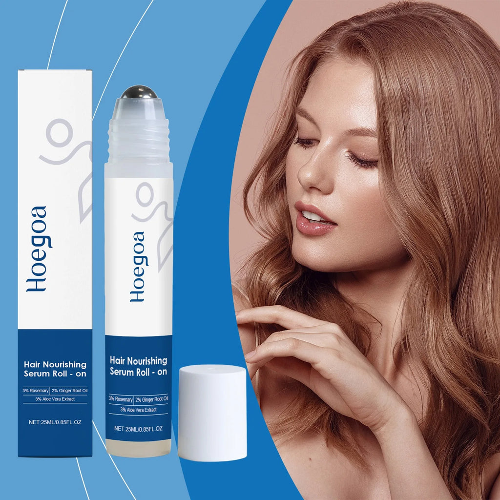 Rosemary Hair Growth Roller Essence Improves Scalp Health Stimulates Follicle Activity Reduces Hair Breakage Increases Density Oasis Select 50ml Boxed