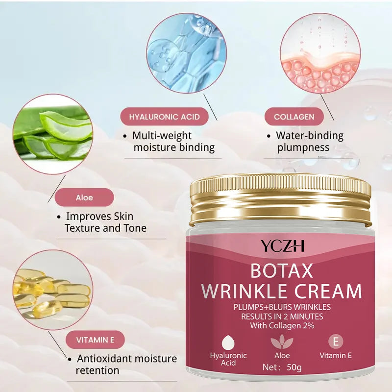 YCHZ Anti-Wrinkle Essence Cream | Deep Facial Moisturizer 50g