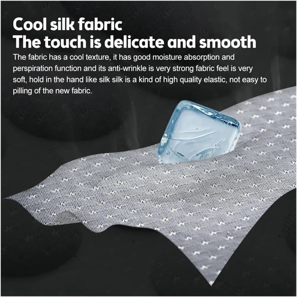 Car Seat Covers Summer Breathable Cooling Seat Cushion Universal Automobiles Seat Cover Bump Massage Seat Protector Pad Covers Oasis Select