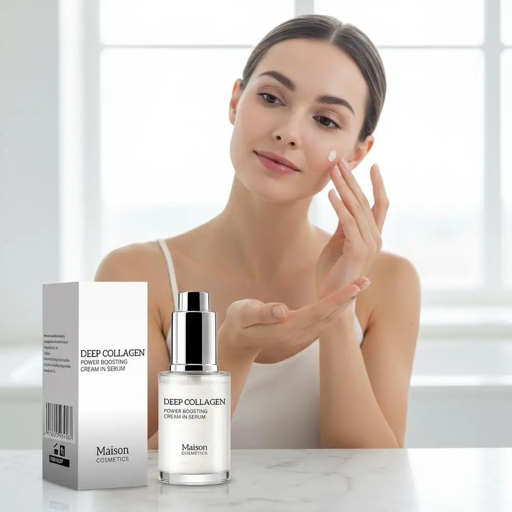 Collagen Essence Serum High Concentration Deep Nourish Moisturizing Repair Skin Elasticity Glow Intensive Hydrate Oasis Select