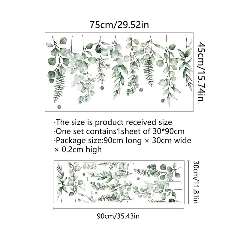 Glass Stickers Plant Flowers Flower Living Room Window Theme Decorative Wall Stickers Window Stickers Oasis Select