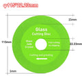 φ100/115/125x22.23mm Glass Cutting Disc Diamond Marble Saw Blade Ceramic Tile Jade Special Polishing Cutting Blade Sharp Brazing Oasis Select 115x22.23mm