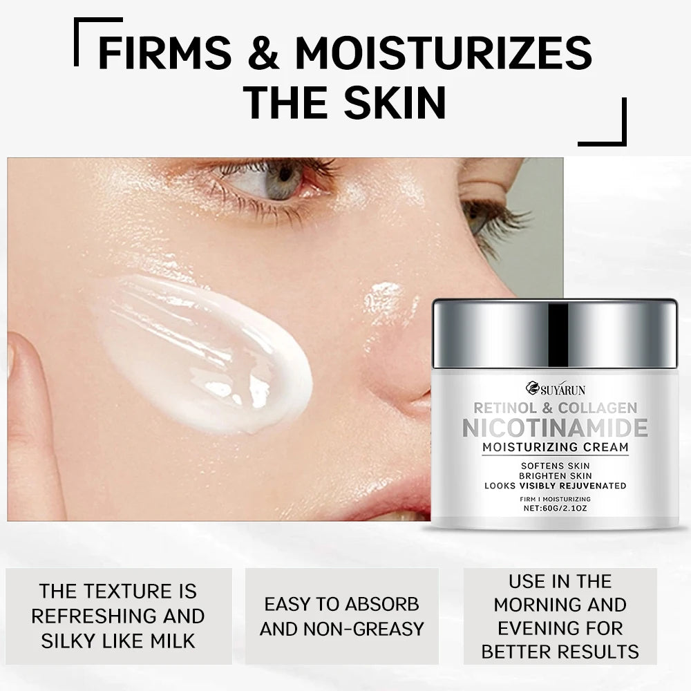 SUYARUN Retinol Collagen Face Cream – Firming Moisturizer