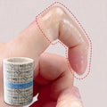 1 Roll Security labor protection finger cover, transparent self-adhesive finger cover, finger wrapping tape, PU waterproof tape Oasis Select transparent
