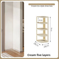 Shoe rack simple and narrow multi-layer shoe cabinet dormitory multi-functional stable non-shaking storage rack Oasis Select Fifth floor