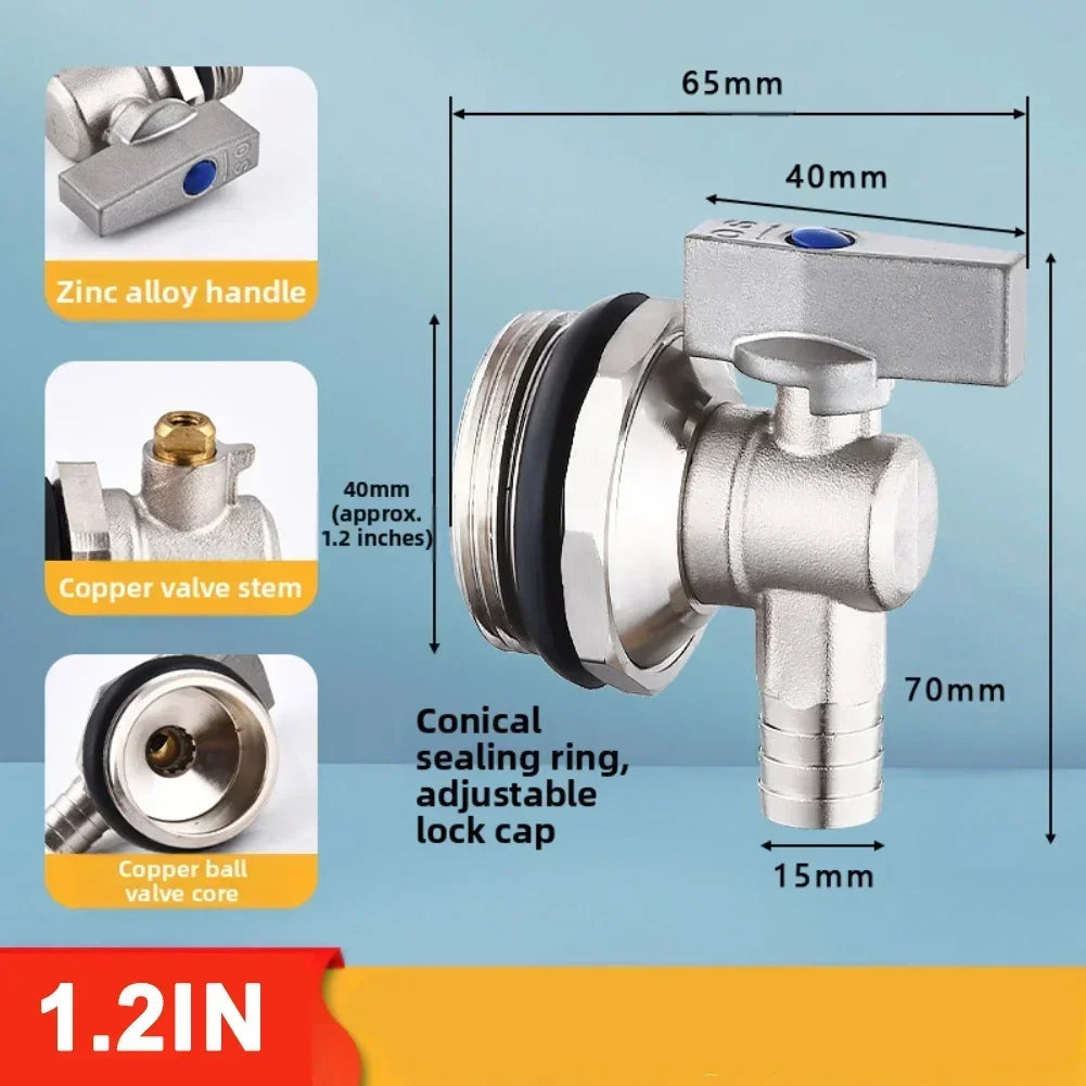 Underfloor Heating Water Distributor Drain Valve Is Designed Specifically For Efficient Drainage,for Optimal Performance Oasis Select 1.2in China Mainland