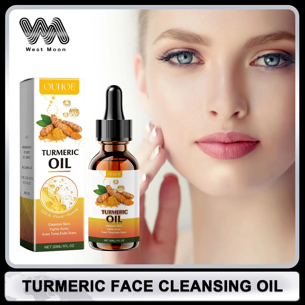 Turmeric Face Cleansing Oil – Brighten, Purify & Minimise Pores
