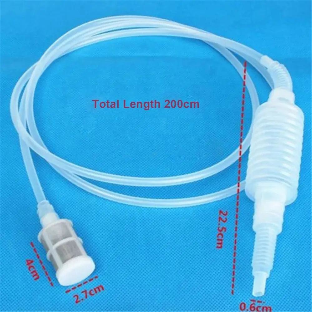 1Pcs 2M Brewing Siphon Hose DIY Bar Tool Wine Making Wine Extractor Household Plastic Alcohol Distiller Filter Tube Oasis Select