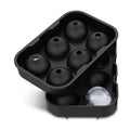 Ice Cube Tray Silicone Ice Ball Freezer Mold Square Ice Cube Maker with Lid 6 Grids for Whiskey Cocktail Coffee Accessories Oasis Select 6 Grid Ball