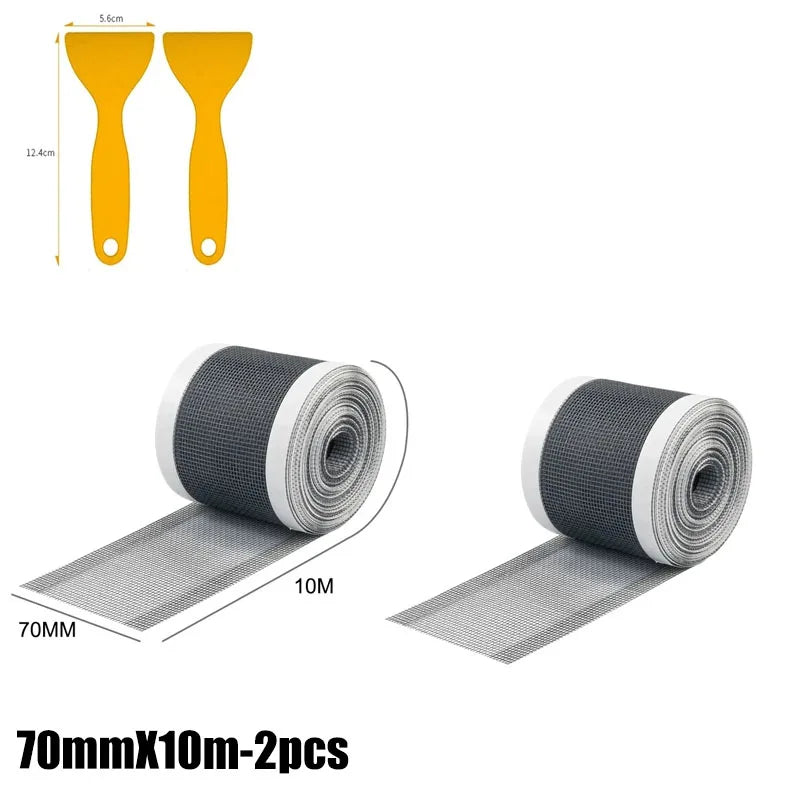 Hair filter shower drain grid insect prevention autohesion shower for bathroom items trap accessories sink bathtub fixture home Oasis Select 70mmX10m-2pcs
