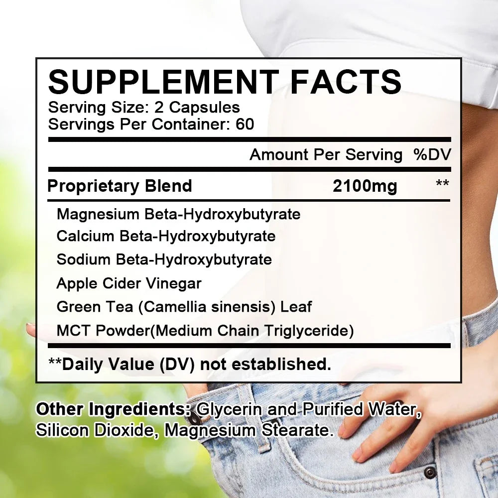 Keto Plus+ Fat Burning Capsules – Belly Fat & Weight Loss Support Keto Weight Loss Supplement Oasis Select