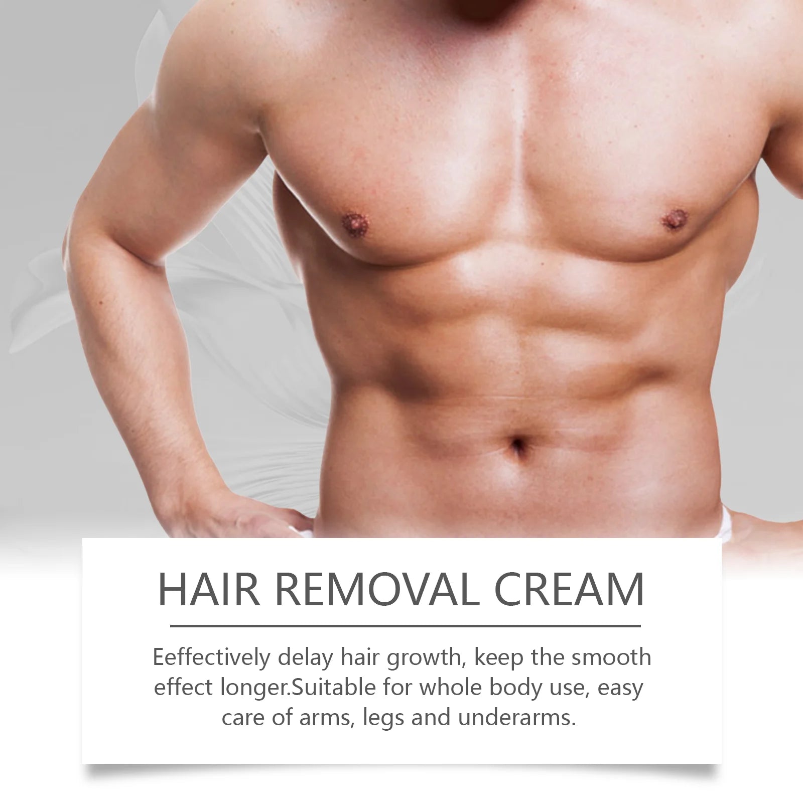 Coffee Hair Removal Cream for Men Underarm Armpit Leg Painless Hair Removal Prevent Regeneration Depilatory Hair Repair Care 50g Oasis Select
