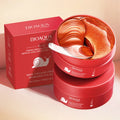 BIOAQUA Snail Collagen Eye Masks 80pcs – Dark Circles & Anti-Aging Collagen Eye Mask Oasis Select Snail Collagen