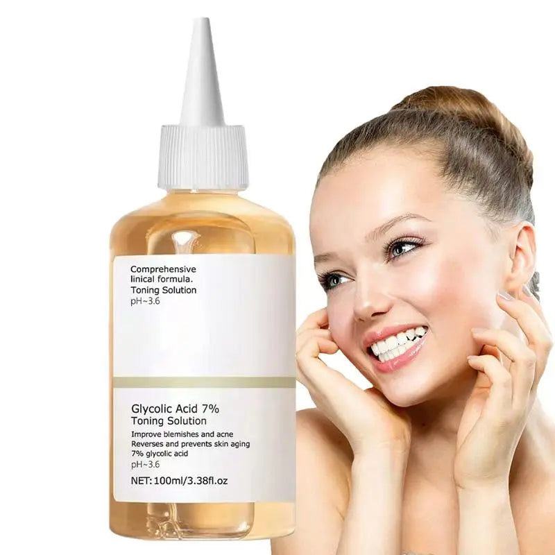 Glycolic Acid 7% Toning Solution Ordinary Acne Remover Lifting Firming Wrinkles Glowing Facial Skin Care Glycolic Acid Toner Oasis Select