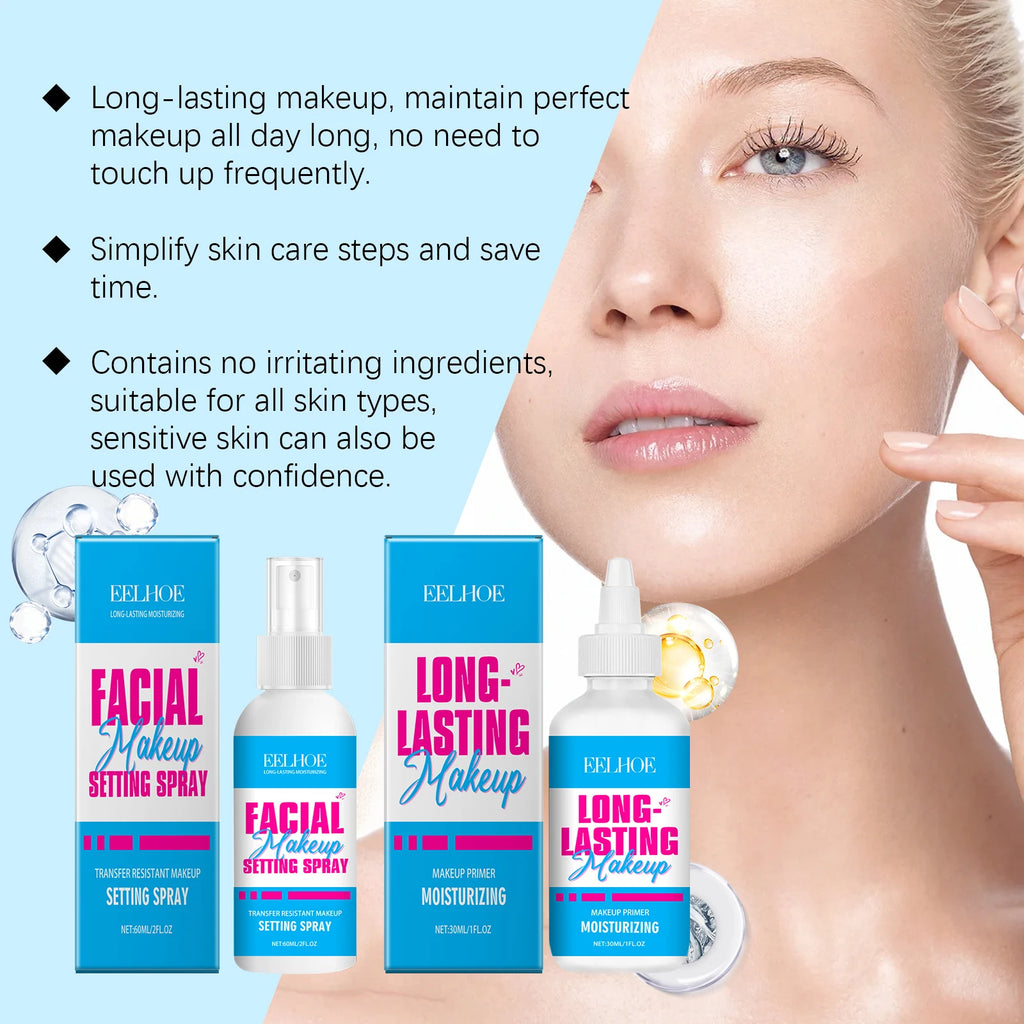 EELHOE Setting Spray & Primer – Matte, Waterproof, Long Lasting Makeup Setting Spray Oasis Select