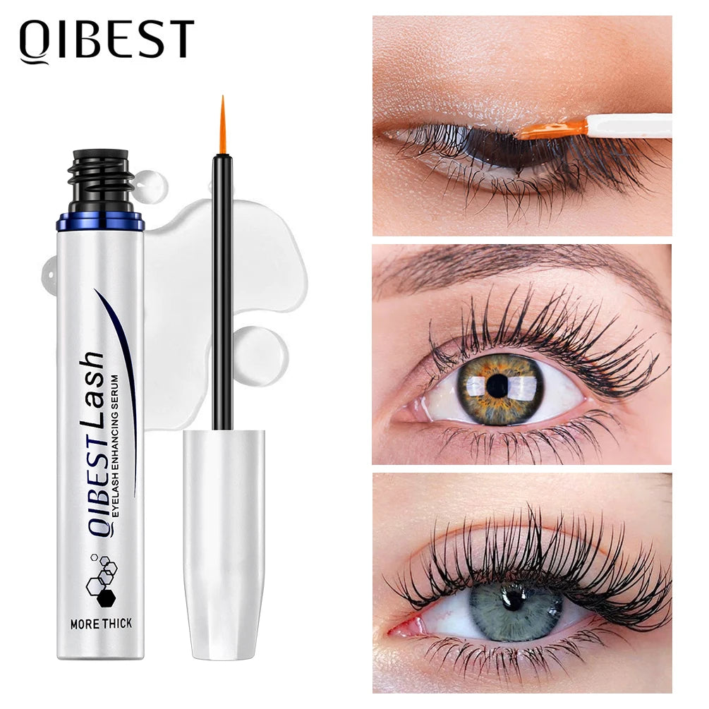 QiBest Eyelash & Eyebrow Growth Serum – Fuller Thicker Lashes