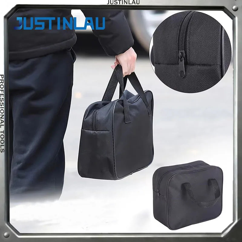 JUSTINLAU 1PC Electric Tool Handbag Car Air Pump Travel Oxford Cloth Tool Kit Electrician Hardware Portable Thickened Repair Bag Oasis Select